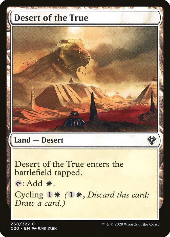 Desert of the True [Commander 2020] | Black Swamp Games