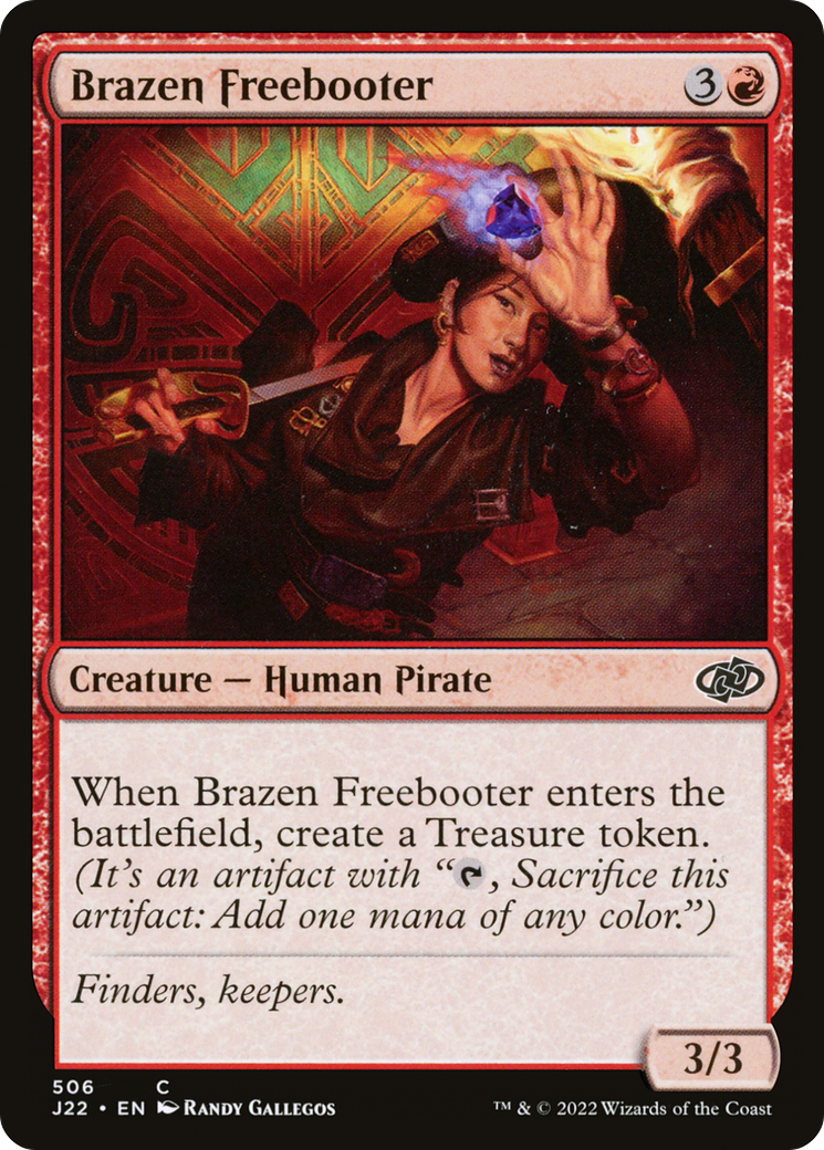 Brazen Freebooter [Jumpstart 2022] | Black Swamp Games