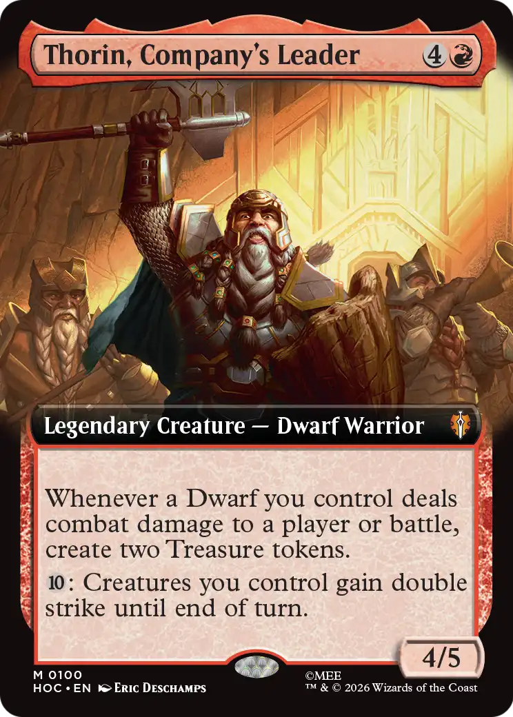 Thorin, Company's Leader (Extended Art) [The Hobbit: Eternal-Legal] | Black Swamp Games