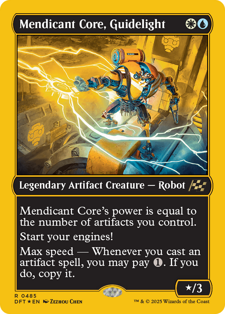 Mendicant Core, Guidelight (First-Place Foil) [Aetherdrift] | Black Swamp Games