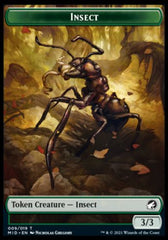 Human // Insect Double-Sided Token [Innistrad: Midnight Hunt Tokens] | Black Swamp Games