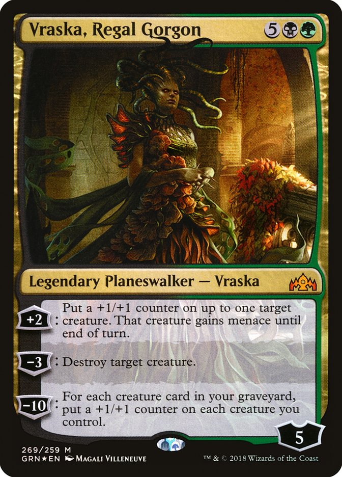 Vraska, Regal Gorgon [Guilds of Ravnica] | Black Swamp Games