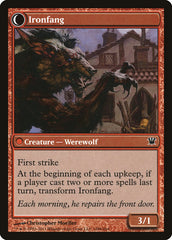 Village Ironsmith // Ironfang [Innistrad] | Black Swamp Games