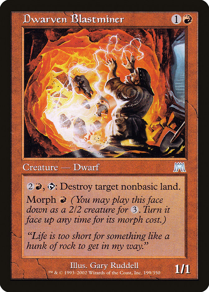 Dwarven Blastminer [Onslaught] | Black Swamp Games