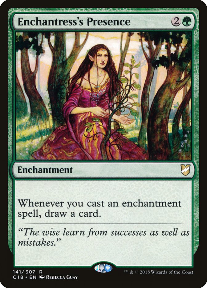 Enchantress's Presence [Commander 2018] | Black Swamp Games