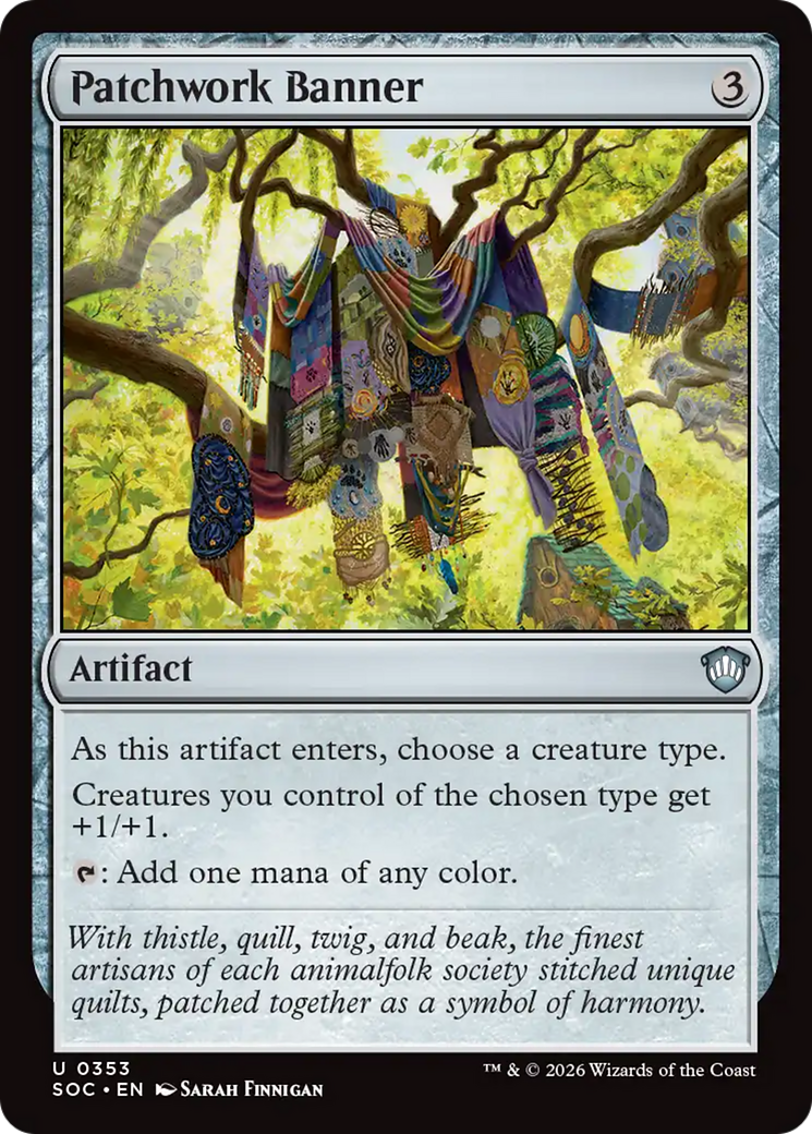 Patchwork Banner [Secrets of Strixhaven Commander] | Black Swamp Games