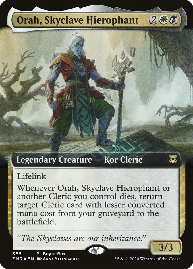 Orah, Skyclave Hierophant (Buy-A-Box) [Zendikar Rising] | Black Swamp Games