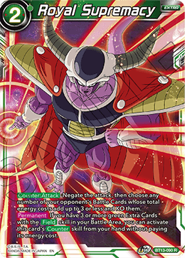 Royal Supremacy (Rare) (BT13-090) [Supreme Rivalry] | Black Swamp Games