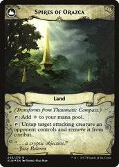 Thaumatic Compass // Spires of Orazca [Ixalan Prerelease Promos] | Black Swamp Games