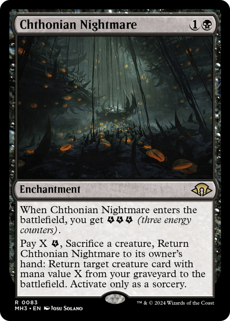 Chthonian Nightmare [Modern Horizons 3] | Black Swamp Games