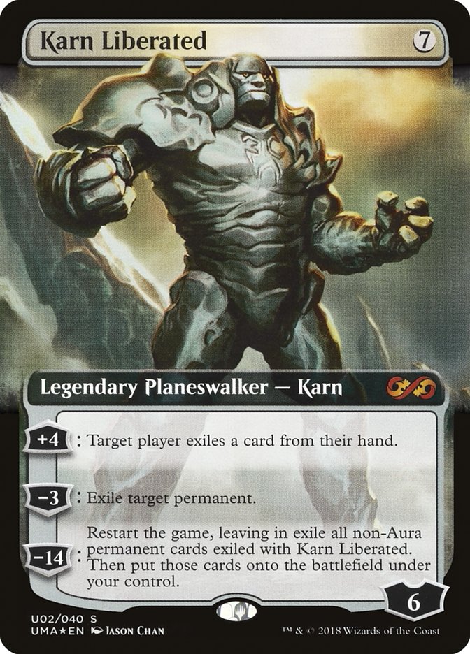Karn Liberated (Topper) [Ultimate Masters Box Topper] | Black Swamp Games