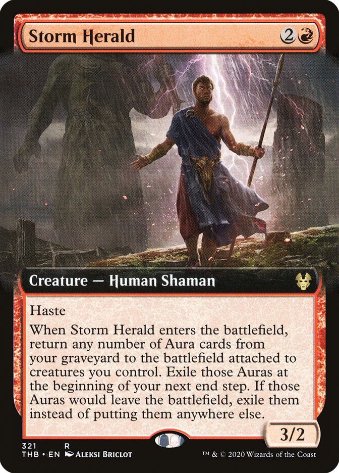 Storm Herald (Extended Art) [Theros Beyond Death] | Black Swamp Games