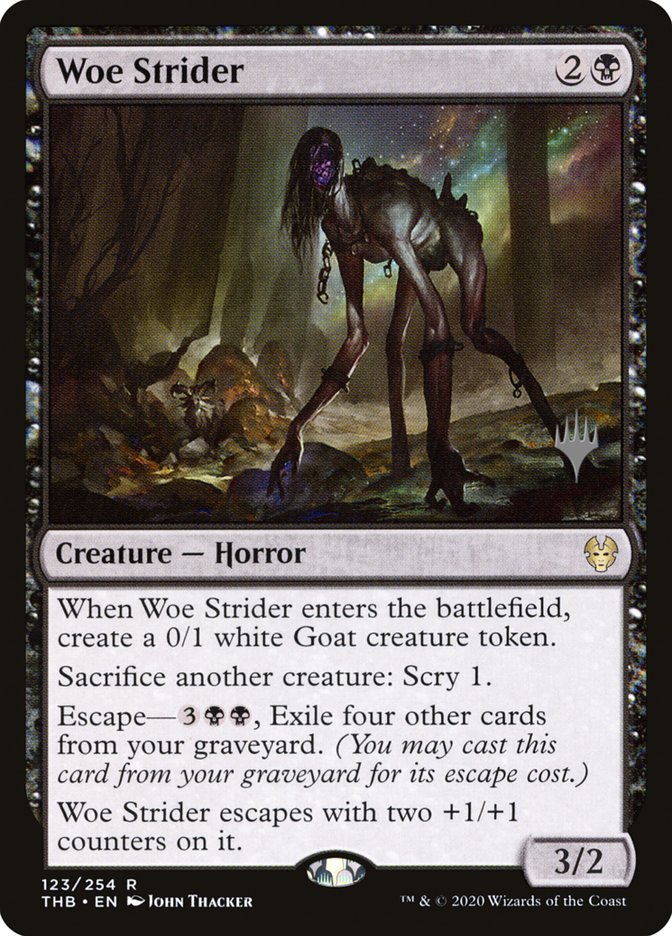 Woe Strider (Promo Pack) [Theros Beyond Death Promos] | Black Swamp Games