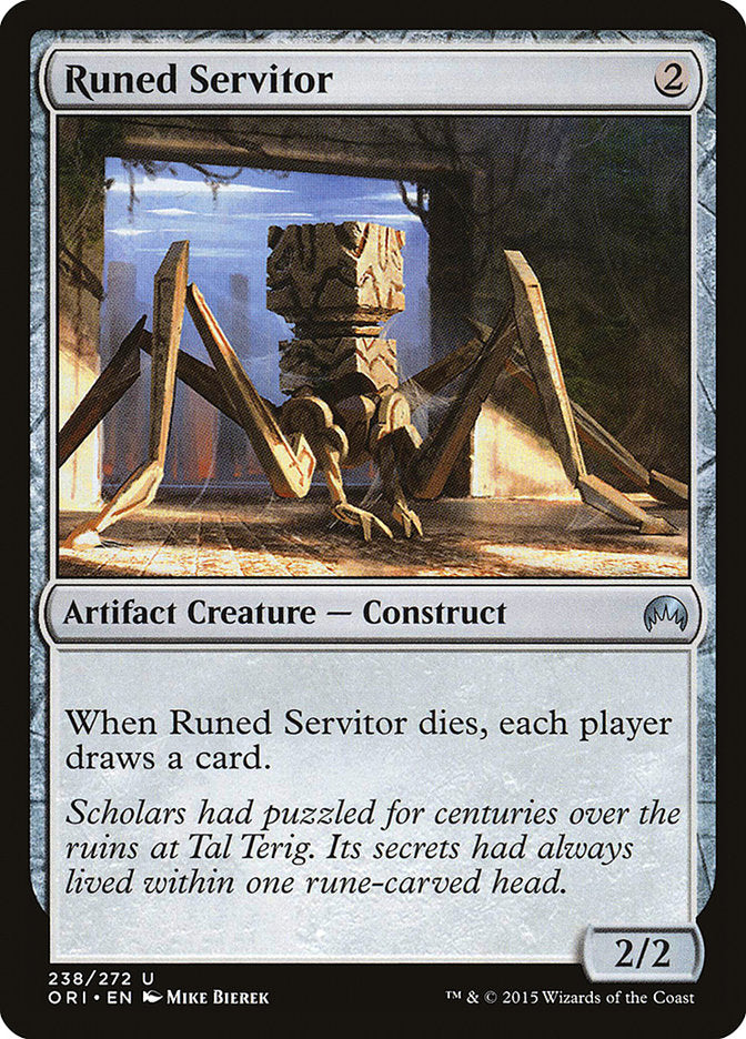 Runed Servitor [Magic Origins] | Black Swamp Games
