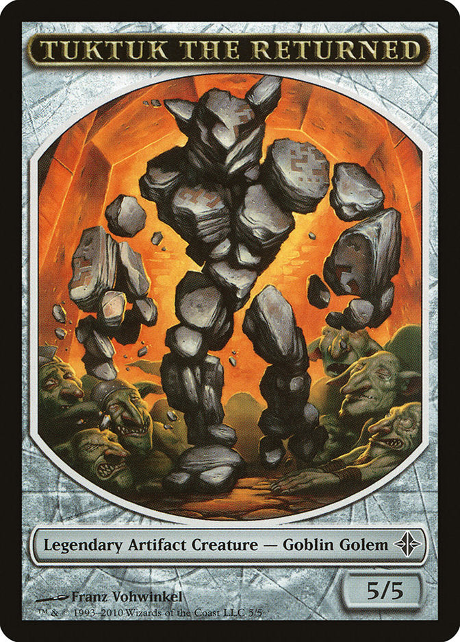 Tuktuk the Returned Token [Rise of the Eldrazi Tokens] | Black Swamp Games