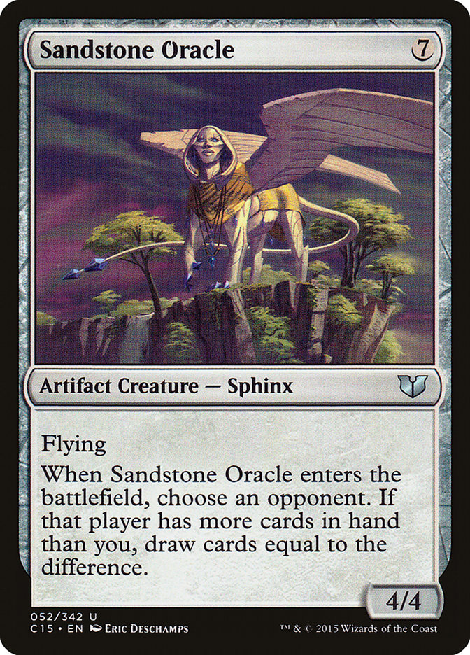 Sandstone Oracle [Commander 2015] | Black Swamp Games