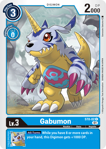 Gabumon [ST8-02] [Starter Deck: Ulforce Veedramon] | Black Swamp Games