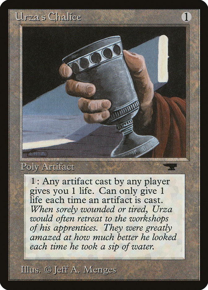 Urza's Chalice [Antiquities] | Black Swamp Games