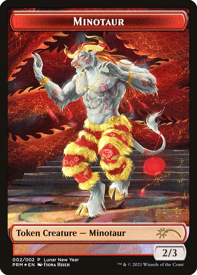 Minotaur Token [Year of the Ox 2021] | Black Swamp Games