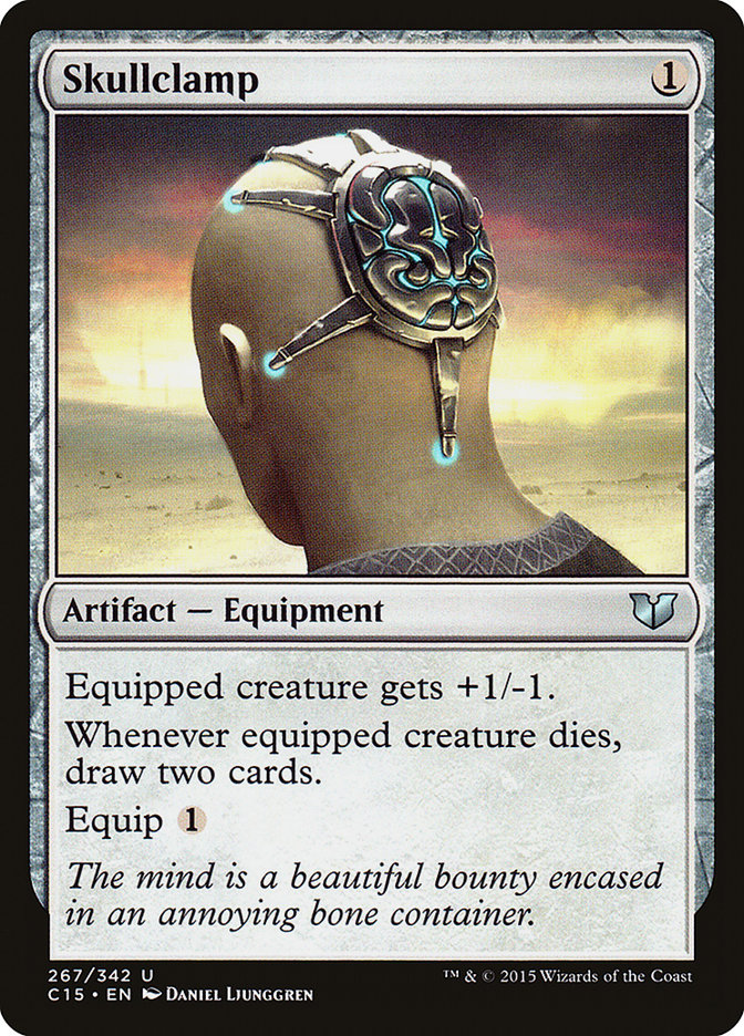 Skullclamp [Commander 2015] | Black Swamp Games