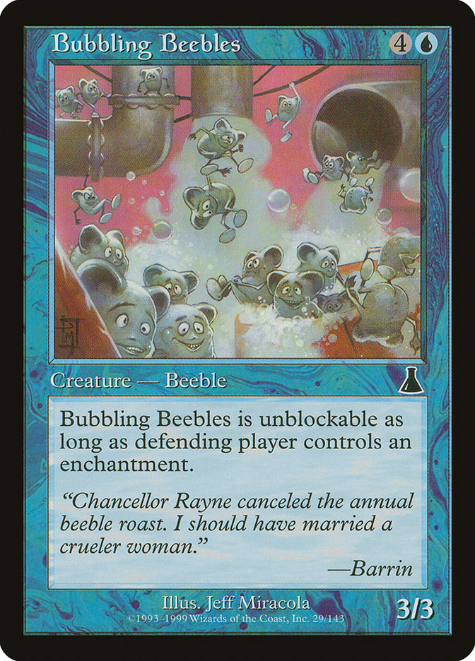 Bubbling Beebles [Urza's Destiny] | Black Swamp Games