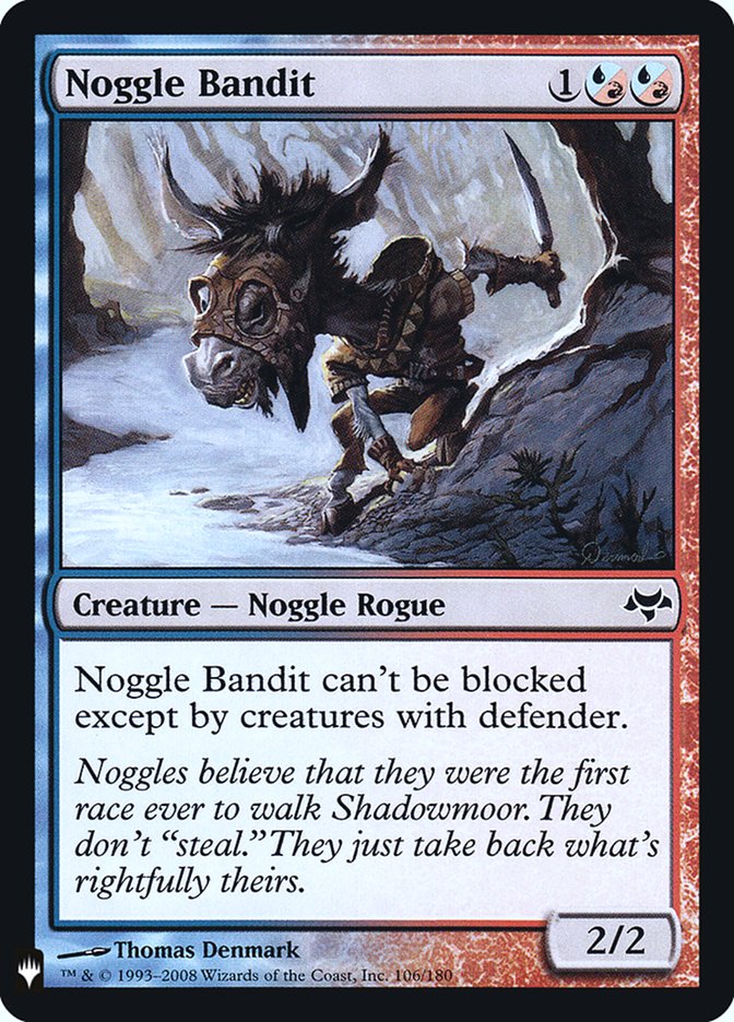 Noggle Bandit [Mystery Booster] | Black Swamp Games