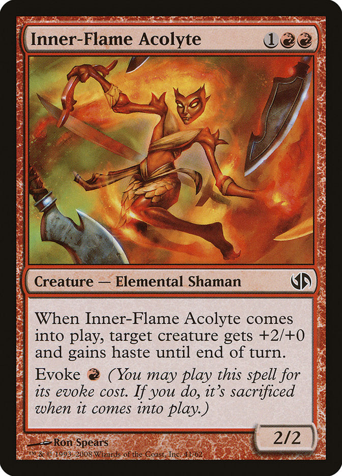Inner-Flame Acolyte [Duel Decks: Jace vs. Chandra] | Black Swamp Games