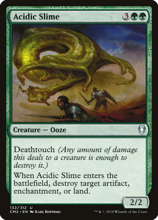 Acidic Slime [Commander Anthology Volume II] | Black Swamp Games