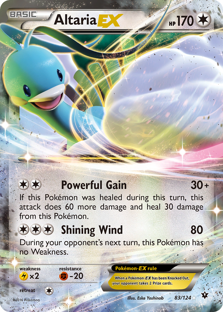 Altaria EX (83/124) [XY: Fates Collide] | Black Swamp Games