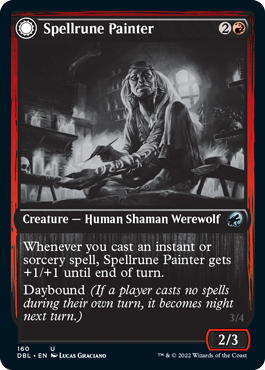 Spellrune Painter // Spellrune Howler [Innistrad: Double Feature] | Black Swamp Games