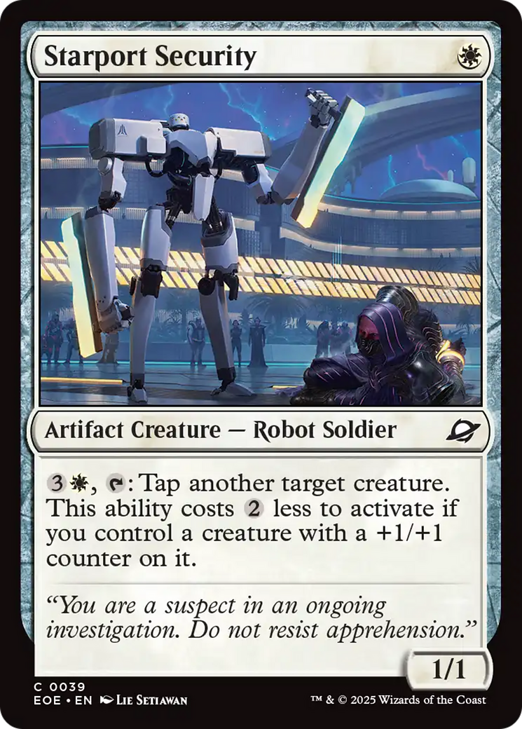 Starport Security [Edge of Eternities] | Black Swamp Games