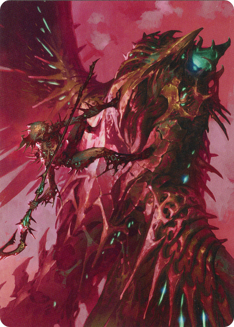 Skyclave Invader Art Card [March of the Machine Art Series] | Black Swamp Games