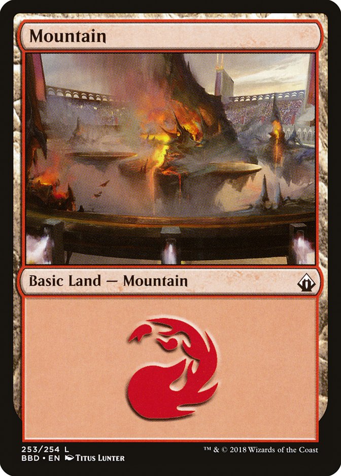Mountain (253) [Battlebond] | Black Swamp Games