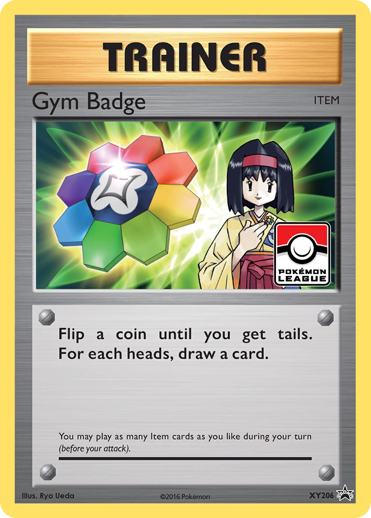 Gym Badge (XY206) (Erika) [XY: Black Star Promos] | Black Swamp Games