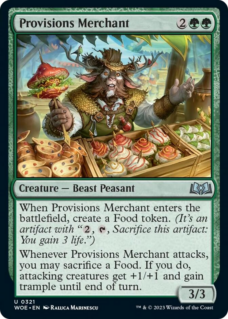 Provisions Merchant [Wilds of Eldraine] | Black Swamp Games