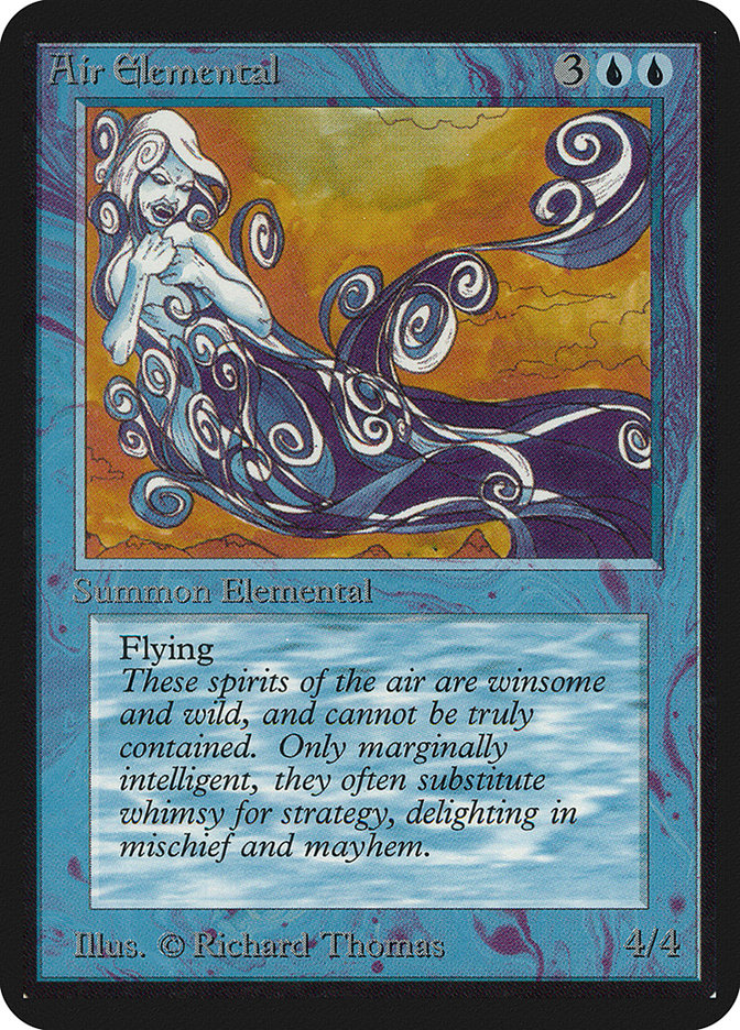 Air Elemental [Alpha Edition] | Black Swamp Games