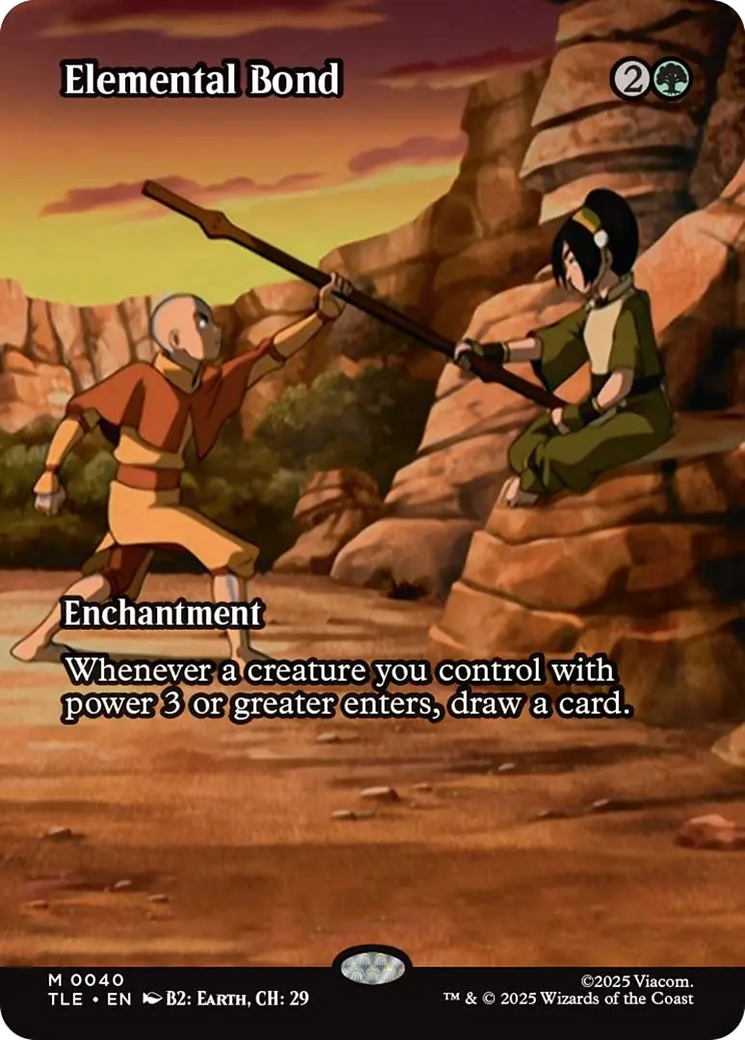 Elemental Bond (Borderless) [Avatar: The Last Airbender: Eternal-Legal] | Black Swamp Games