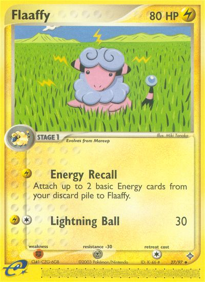 Flaaffy (27/97) [EX: Dragon] | Black Swamp Games