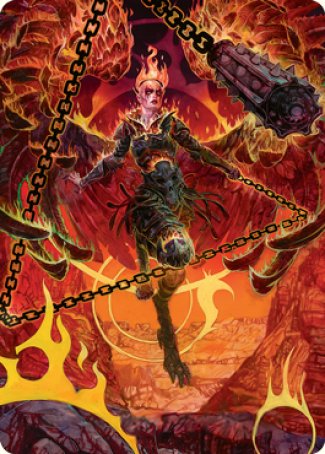 Zariel, Archduke of Avernus Art Card [Dungeons & Dragons: Adventures in the Forgotten Realms Art Series] | Black Swamp Games