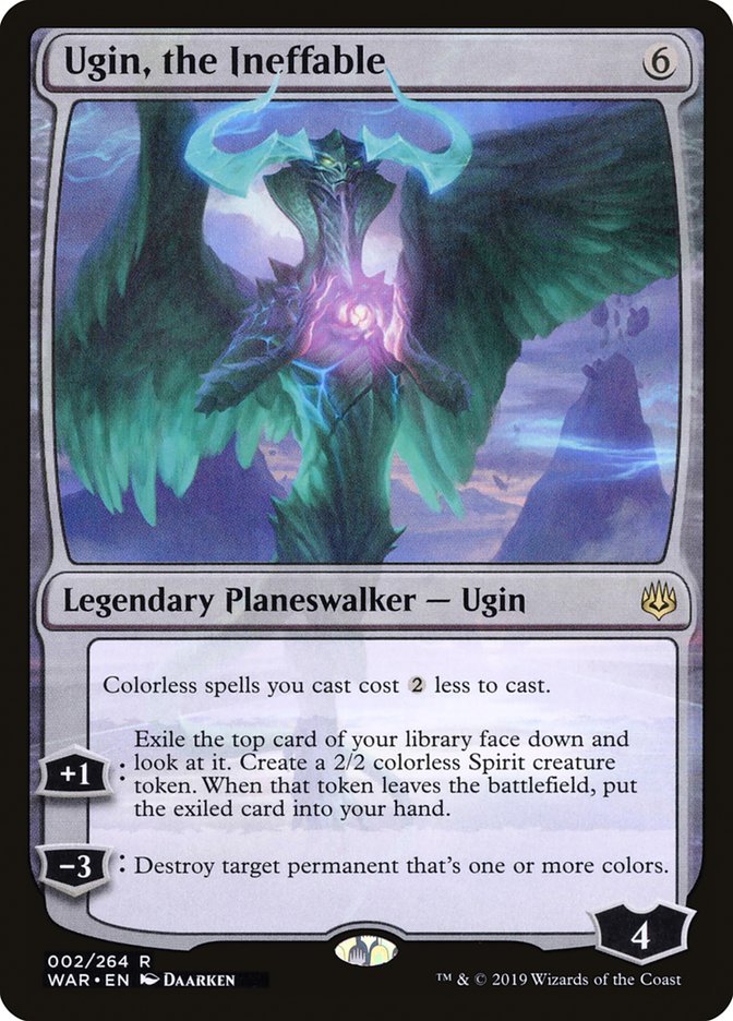 Ugin, the Ineffable [War of the Spark] | Black Swamp Games