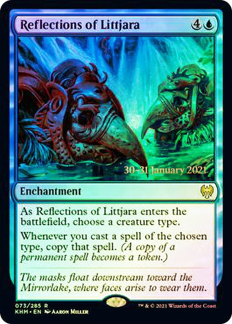 Reflections of Littjara [Kaldheim Prerelease Promos] | Black Swamp Games