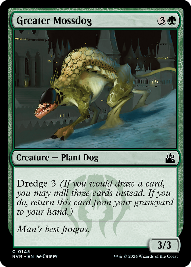 Greater Mossdog [Ravnica Remastered] | Black Swamp Games
