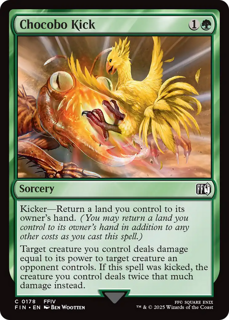 Chocobo Kick [FINAL FANTASY] | Black Swamp Games