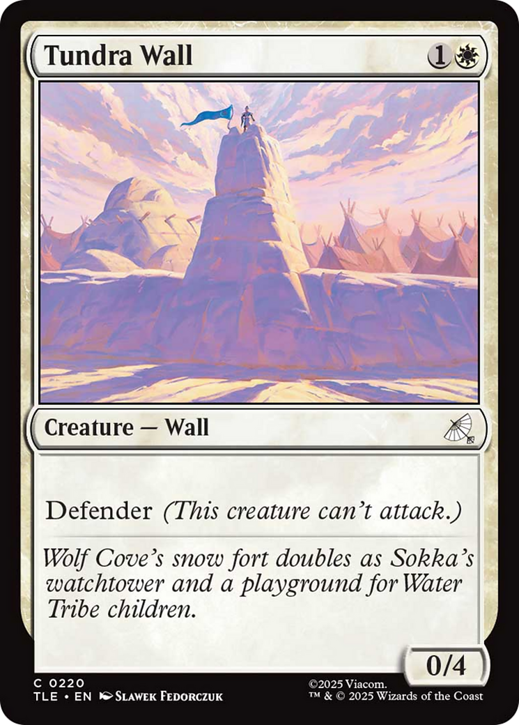 Tundra Wall [Avatar: The Last Airbender: Eternal-Legal] | Black Swamp Games