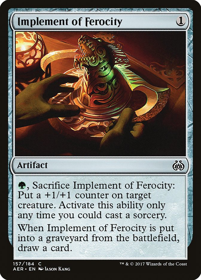 Implement of Ferocity [Aether Revolt] | Black Swamp Games
