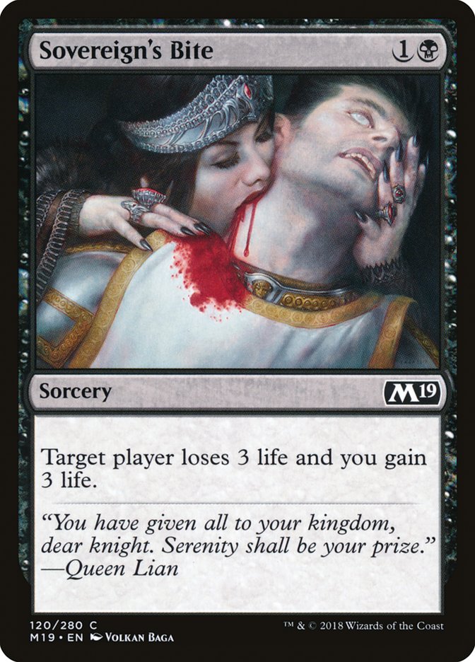Sovereign's Bite [Core Set 2019] | Black Swamp Games
