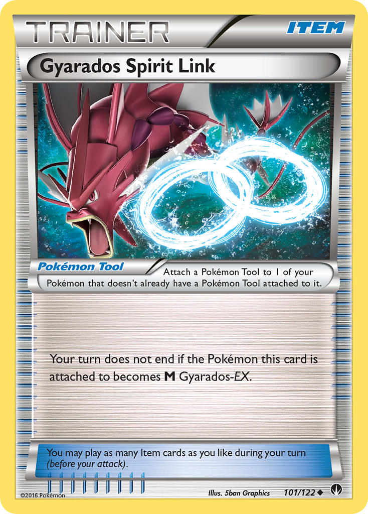 Gyarados Spirit Link (101/122) [XY: BREAKpoint] | Black Swamp Games
