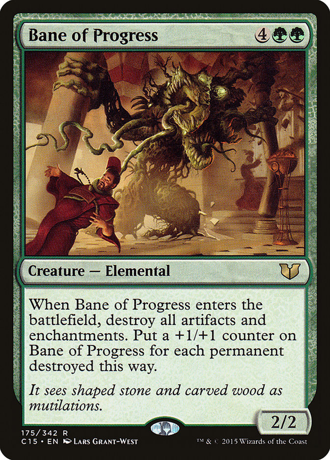 Bane of Progress [Commander 2015] | Black Swamp Games