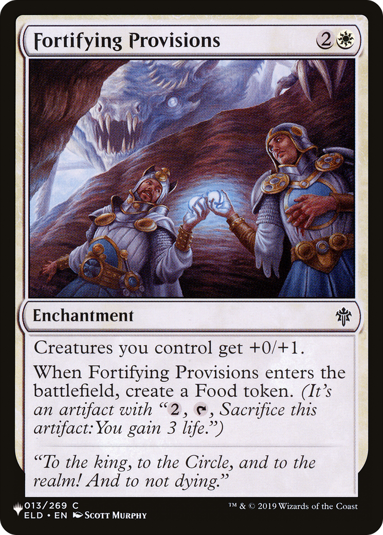 Fortifying Provisions [The List] | Black Swamp Games