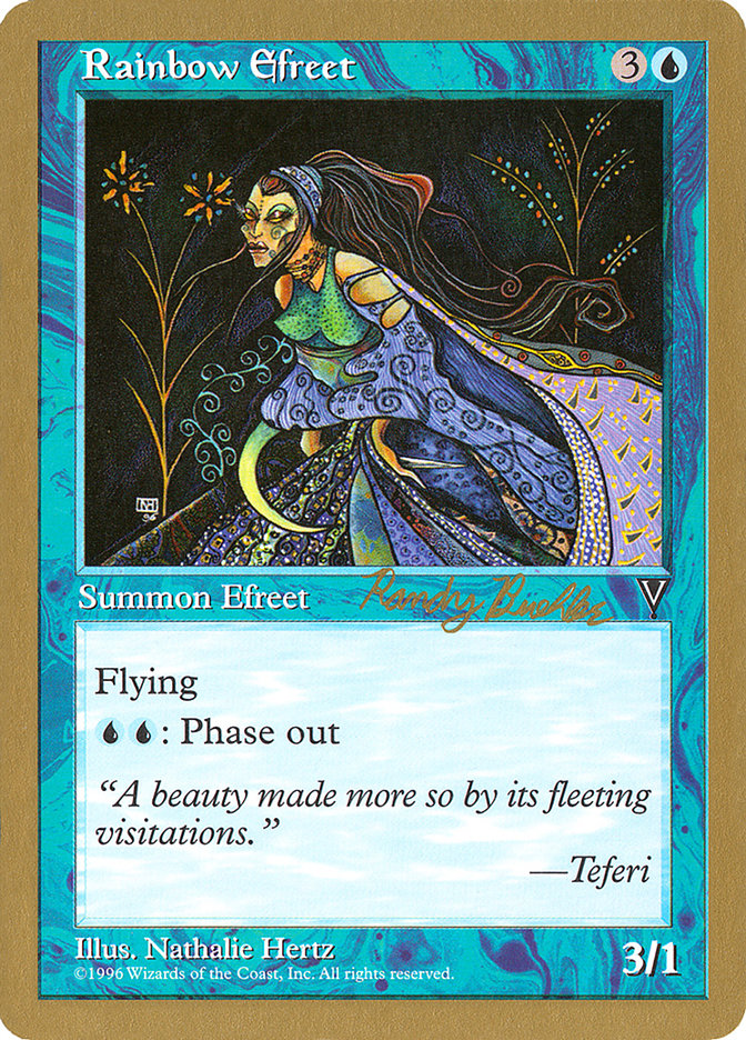 Rainbow Efreet (Randy Buehler) [World Championship Decks 1998] | Black Swamp Games